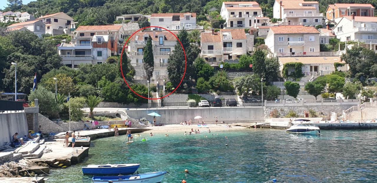 Villa Jade Apartments Front Row Sea View - Walk To Korcula Old Town Medvinjak Ruang foto